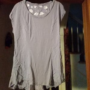 Short sleeved cotton shirt